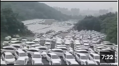 "China Discards Vast Fields of Electric Cars and EV Bicycles"