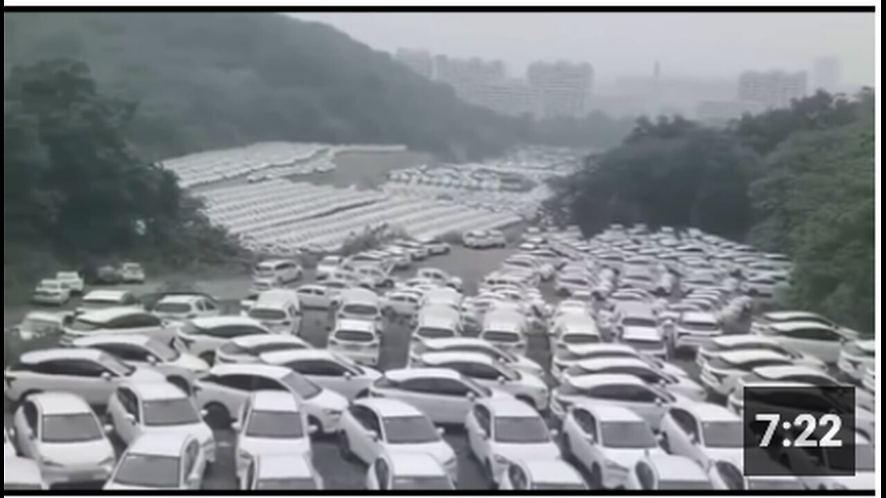 "China Discards Vast Fields of Electric Cars and EV Bicycles"