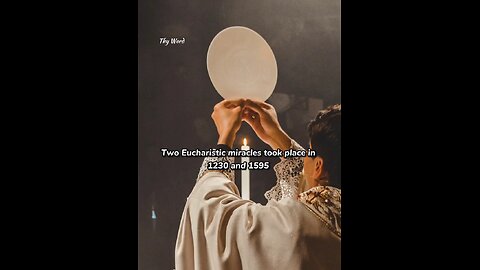TWO EUCHARIST MIRACLES OF FLORENCE ITALY #truth #jesus #mary #ihs #church #bible #christian #saints