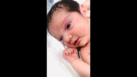 cute baby at nicu