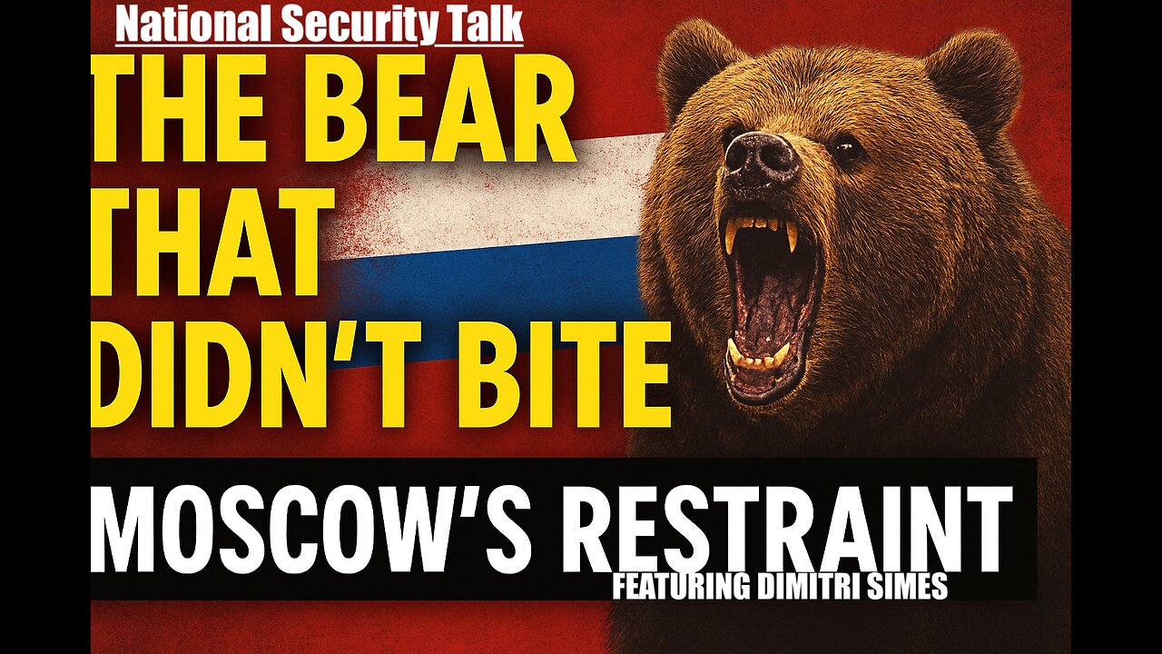 The Bear That Didn't Bite: Moscow's Restraint