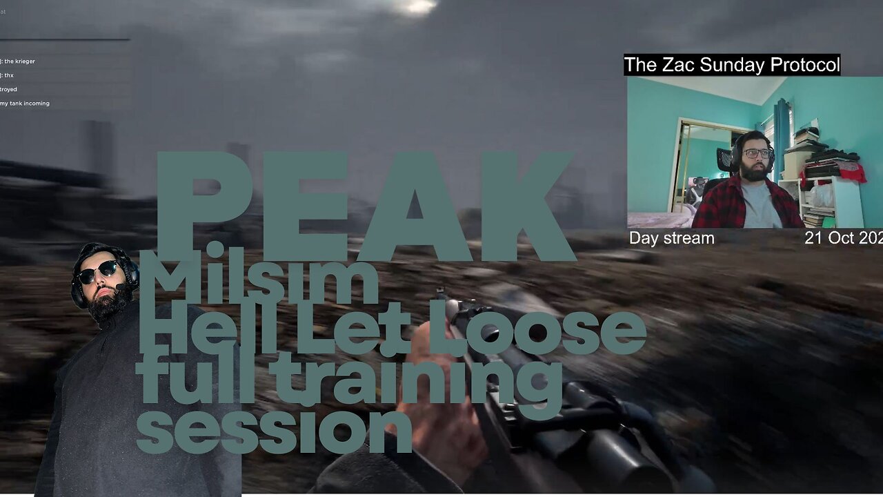 Hell Let Loose full training session, Peak, Division 2, a nap.