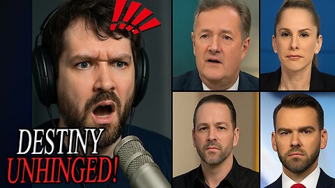 Destiny Explodes On Piers Morgan and Goes Completely Unhinged | Exposed!