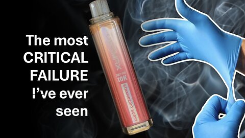 The Novamax Juicy Pod became a FIRE RISK!