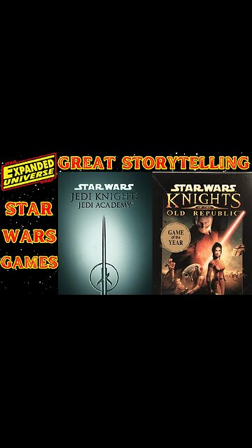 You Don't Have to Read to Get into the StarWars Expanded Universe | GREAT Storytelling in VIDEOGAMES