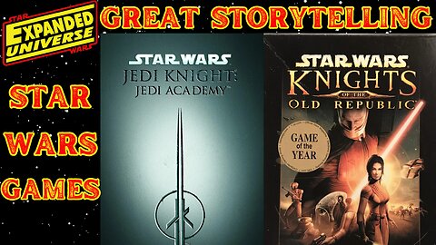 You Don't Have to Read to Get into the StarWars Expanded Universe | GREAT Storytelling in VIDEOGAMES