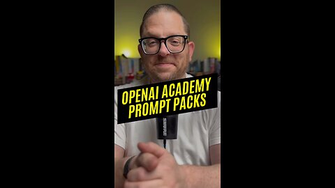 OpenAI Academy Prompt Packs Are Here to Improve Your ChatGPT Results