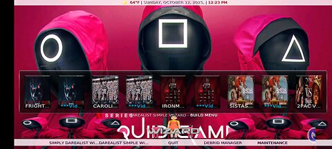 UPDATED SQUID GAMES KODI BUILD