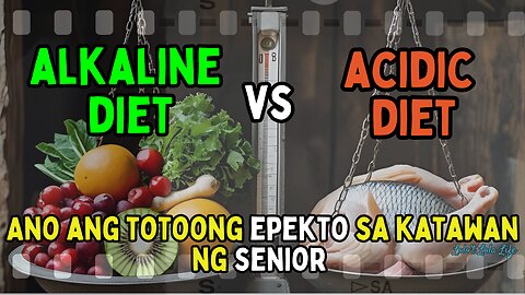 Alkaline Diet Vs Acidic Diet : Alin ang Mas Maigi Sa Kalusugan ng Senior