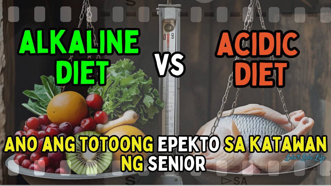 Alkaline Diet Vs Acidic Diet : Alin ang Mas Maigi Sa Kalusugan ng Senior