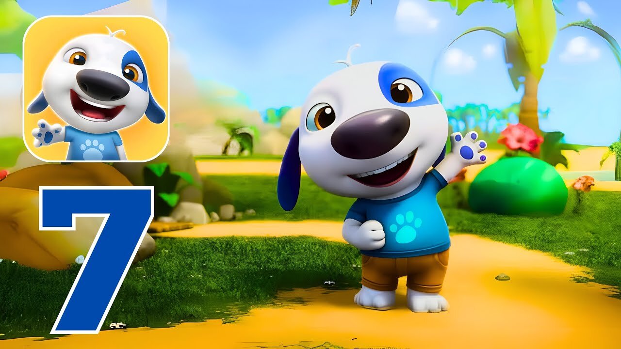 My Talking Hank: Islands - Gameplay Walkthrough Part 7 - Morning Preparation (iOS, Android)
