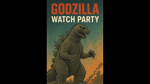 Monday movie watch party Godzilla (1954)