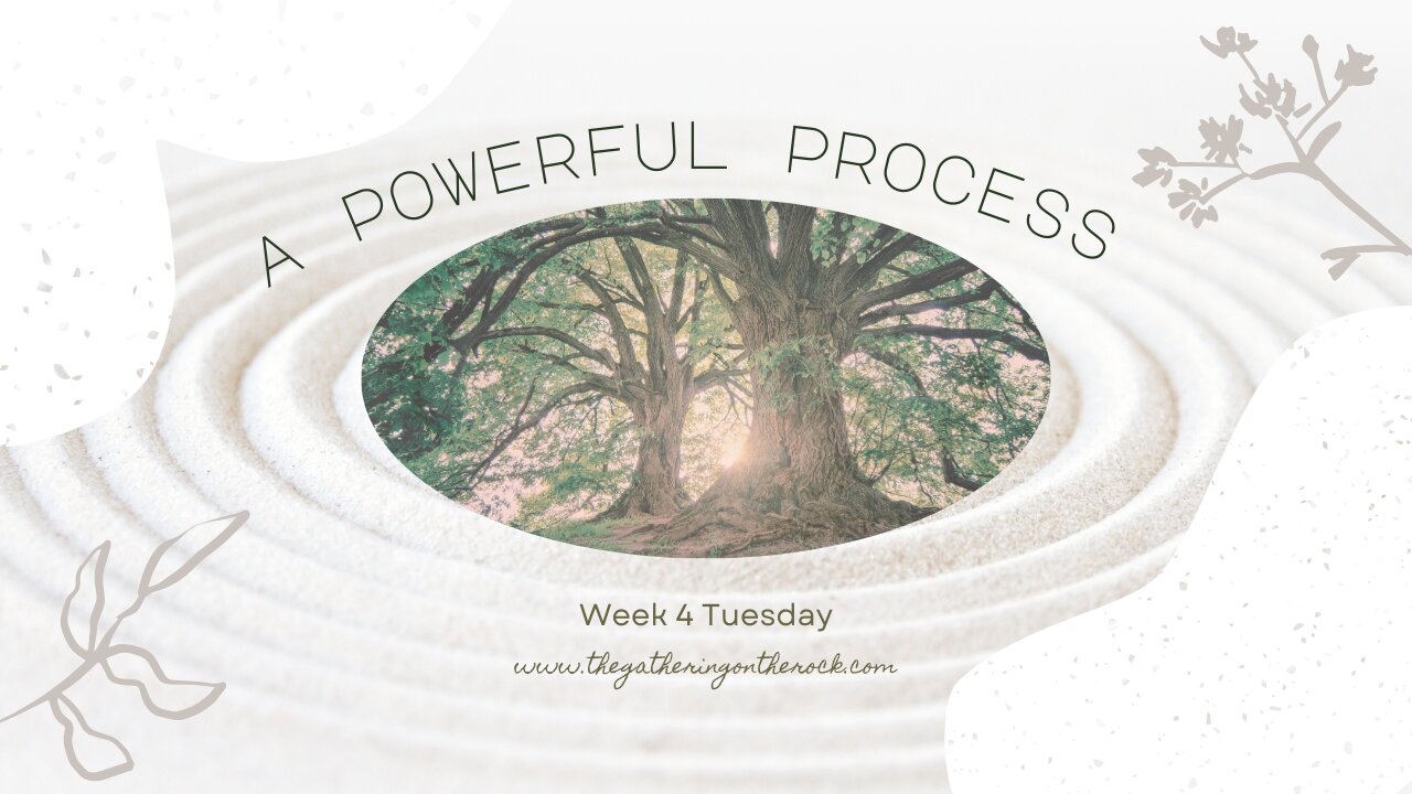 A Powerful Process Week 4 Tuesday