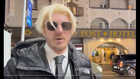 James okeefe goes under cover at DAVOS