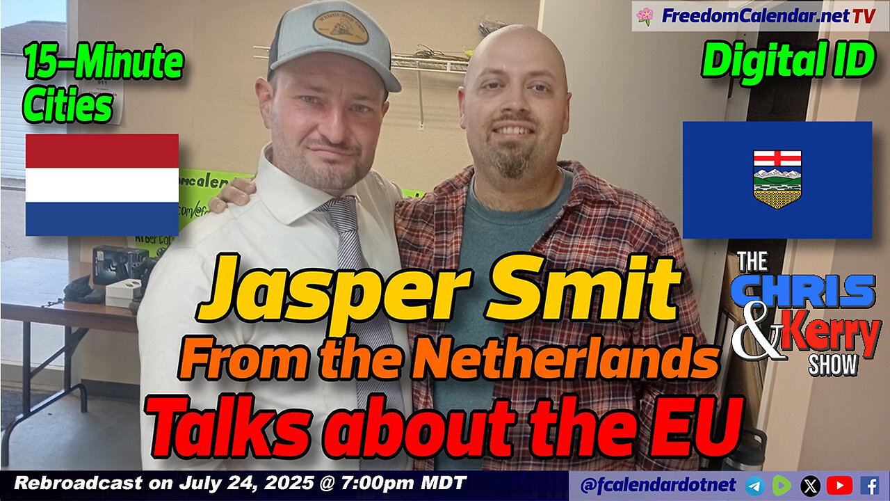 250711 Jasper Smit from the Nethelands talks about the EU