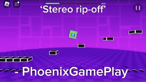Roblox - GD ripoff (Poly Dash) [stereo madness] | PhoenixGamePlay