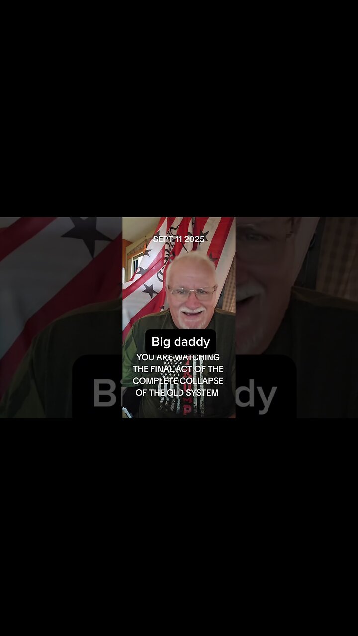 LISTEN TO THE FATHER! You are watching the final act of the complete collapse of the old system