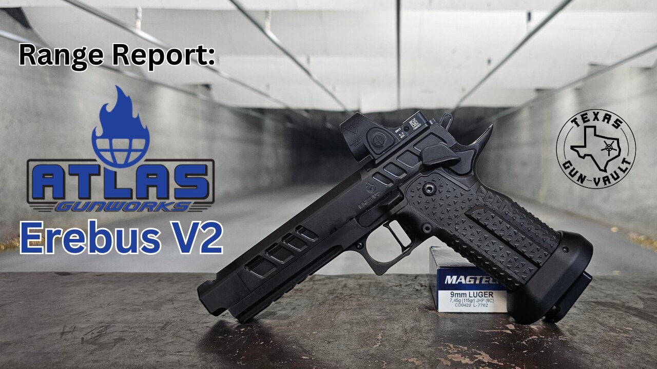 Range Report: Atlas Gunworks Erebus V2 - An impractical pistol that is great competition