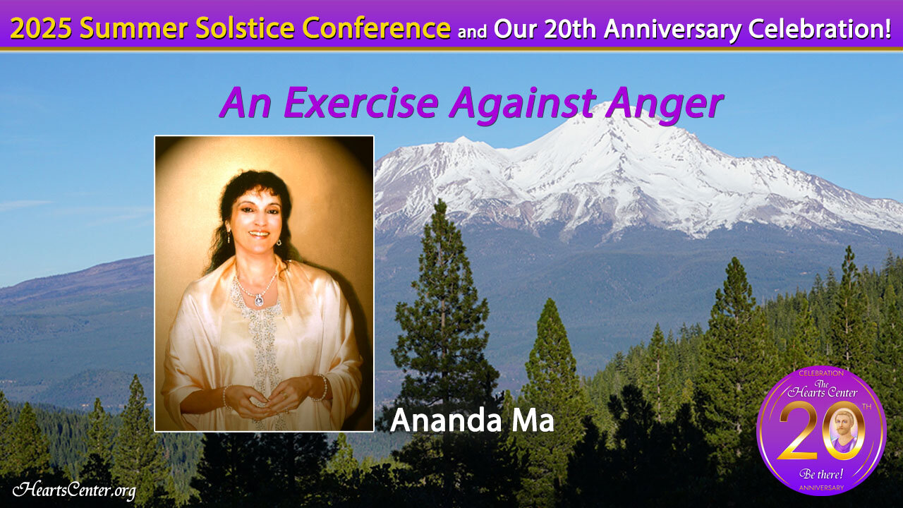 Ananda Ma: An Exercise Against Anger