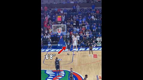 Florida Gators' 7'9" Freshman Olivier Rioux Debuts: Tallest in NCAA History, But Even Giants Miss