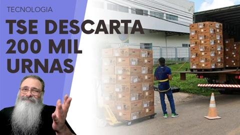 TSE está DESCARTANDO 200 MIL URNAS ELETRÔNICAS usadas na ELEIÇÃO de 2022: QUEIMA de PROVAS? DE QUE?