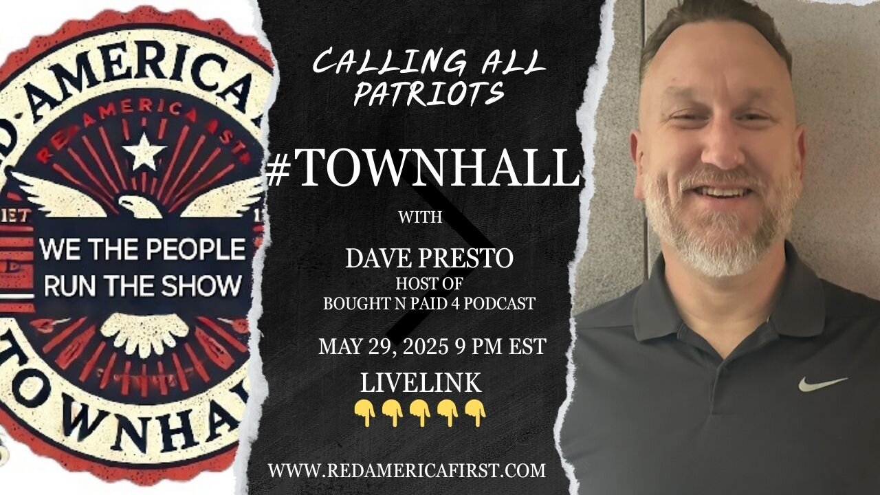 #TOWNHALL UnHeard American Story-Child Trafficking survivor- RedAmericaFirst.com