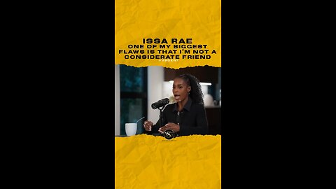 @issarae One of my biggest flaws is that I’m not a considerate friend