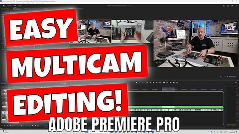 How To Multi Camera Edit Multicam Editing In Adobe Premiere Pro 24
