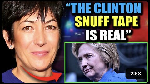 Ghislaine Maxwell Admits 'Hillary Clinton Made Snuff Tape' in Leaked DOJ Recording