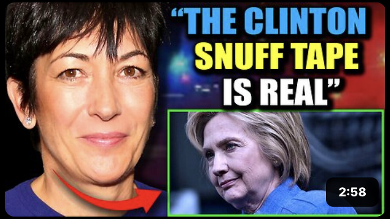 Ghislaine Maxwell Admits Hillary Clinton Made Snuff Tape in Leaked DOJ Recording