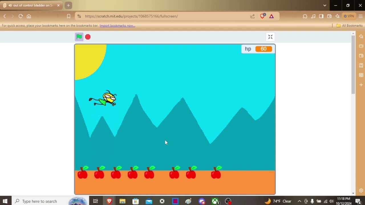 out of control bladder gameplay