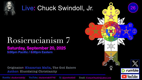 September 20, 2025 LIVE Rosicrucianism 7