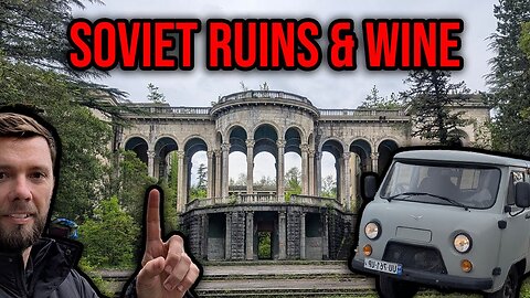 Soviet Sanatoriums, Stalin’s Dacha & Georgian Wine | UAZ Georgia Road Trip 🇬🇪