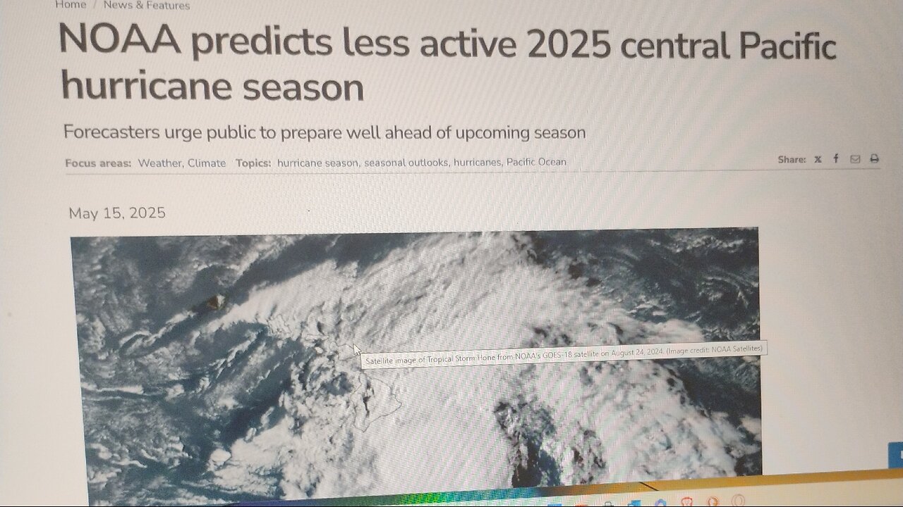 Conservative News and Hurricane Information for the end of May 2025