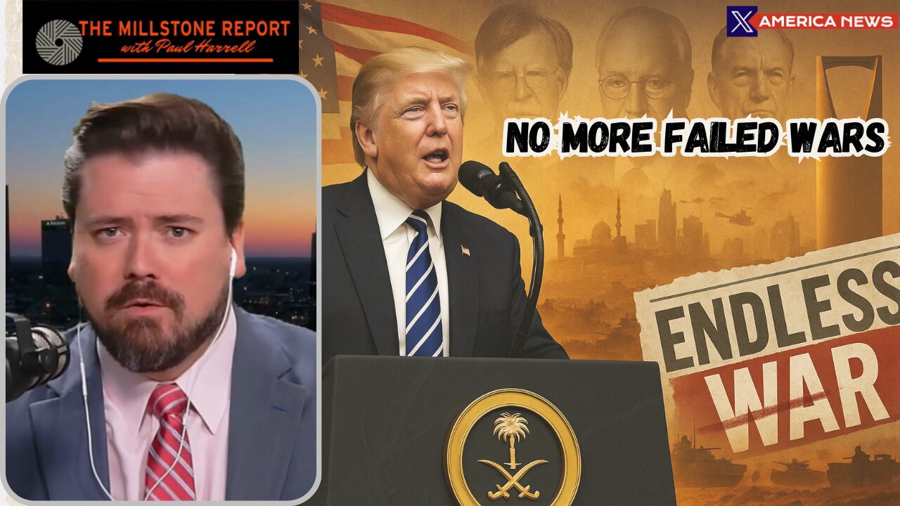 Trump Blasts Neocons & Failed Nation Builders in Saudi Speech! 🛑🇺🇸🕌