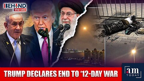Trump Declares Ceasefire — But Missiles Still Flying Over Iran & Israel