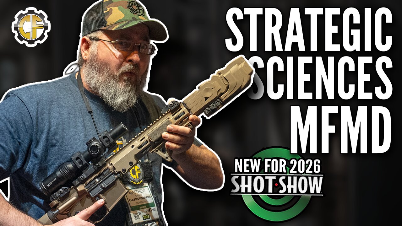 The 3-In-1 Flash Hider, Suppressor, & Compensator | Strategic Sciences MFMD | SHOT Show 2026