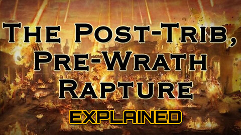 Evidence For The Post Tribulation Rapture And Why!