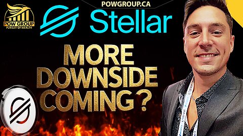 XLM: More Stellar Downside Coming? Key Support & Resistance Levels