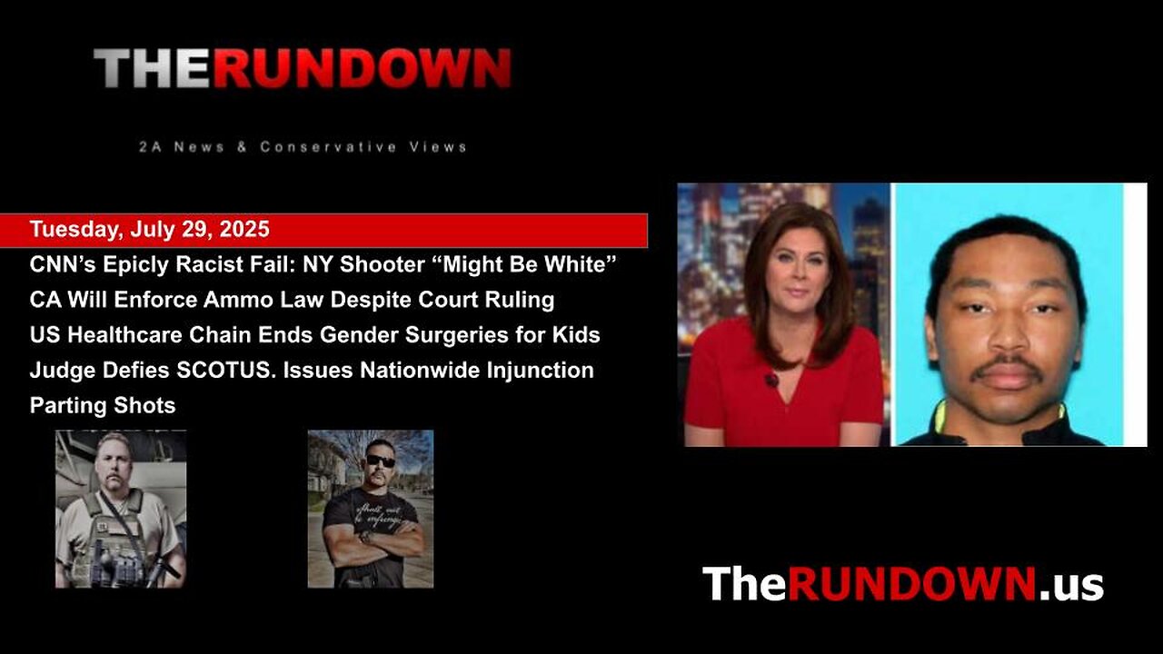#950 - CNN Declares NYC Shooter is "Possibly White"... He Wasn't!