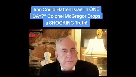 Douglas Macgregor ~ Amazing Comment!