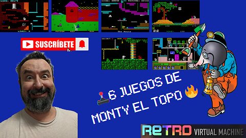 🕹️ Monty el Topo: ¡6 Joyas del ZX Spectrum que DEBES Probar! 🧨