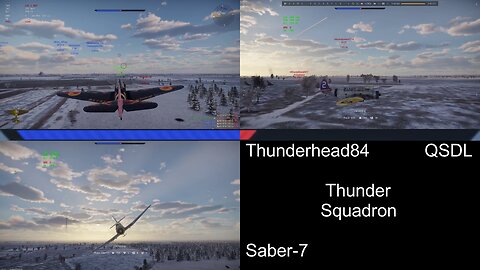 War Thunder - Immortal Thunder Squadron spanks red team bad
