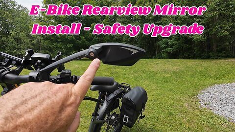 E-Bike Rearview Mirror Install - Safety Upgrade