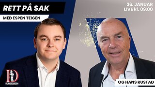NRK vil ha kaos og krise | Rett på sak 26. januar