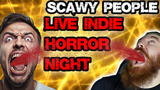 STINKY MAN is SCARED OF PEOPLE so he FARTS! YOU VOTE for next game! | LIVE INDIE HORROR NIGHT