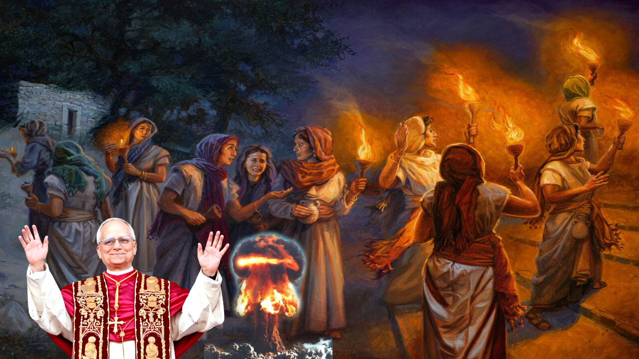 10 VIRGINS - 10 CHRISTIANS 🎺 5 Full and 5 Empty - 5 in Revival and 5 not - 5 Foolish and 5 Wise - YOU? TICK TOCK... #church #JESUS #GOD #trump #maga #bible #church #Israel #Iran #war #rumbletakeover #rumblerant