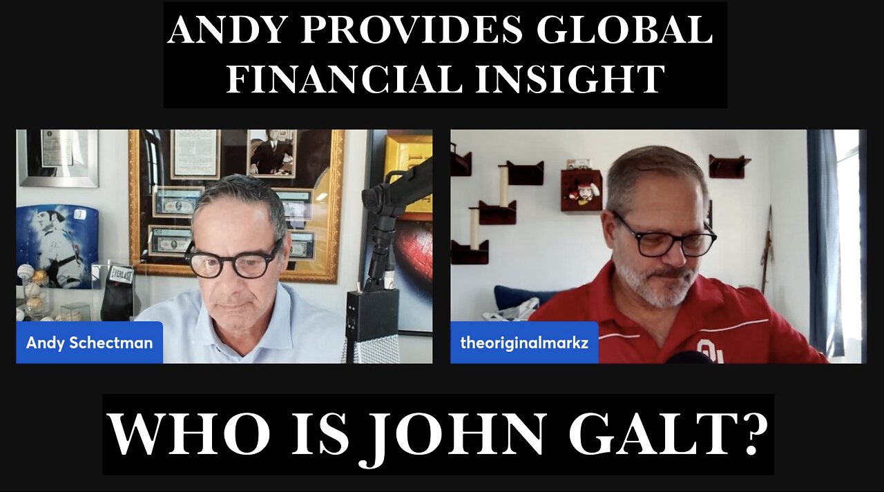 Coffee with MarkZ, joined by Andy Schectman. GLOBAL GOLD OUTLOOK. WILL GOLD/ SILVER RATIO CORRECT?