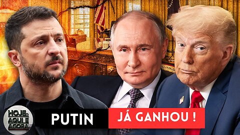 EUROPA SE RENDE: Trump vai entregar a Ucrânia para a Rússia? @Hoje Aqui e Agora