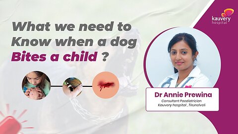 First Aid Steps for Dog Bites in Kids